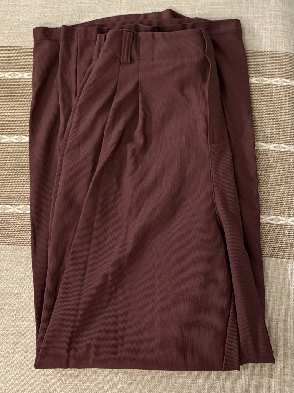 Halara Waffle Wide Leg Pants